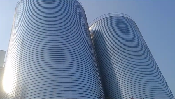 宽城2座混凝土高架卷板仓